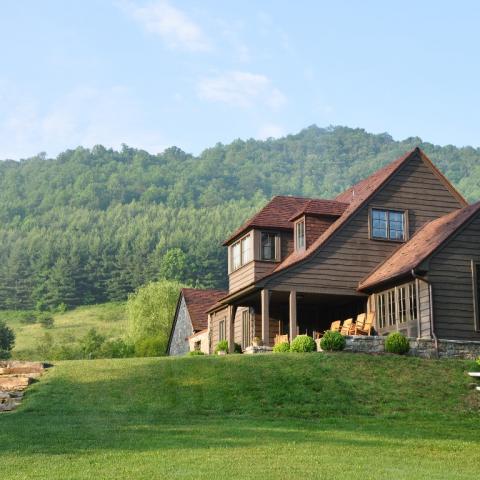 rural, water, barn, porch, patio, field, Asheville, 