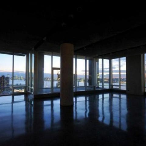 contemporary, industrial, glass, open, city view, 
