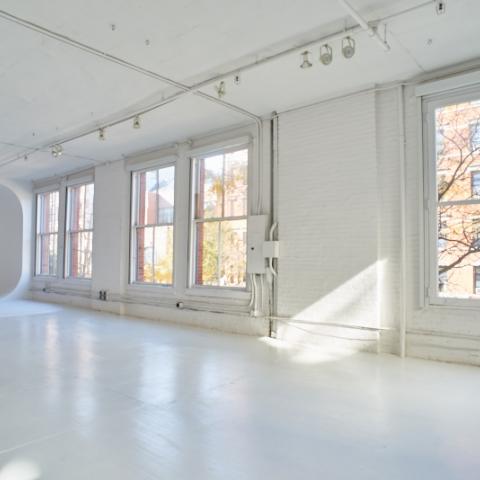 loft, studio, white, apartment, 