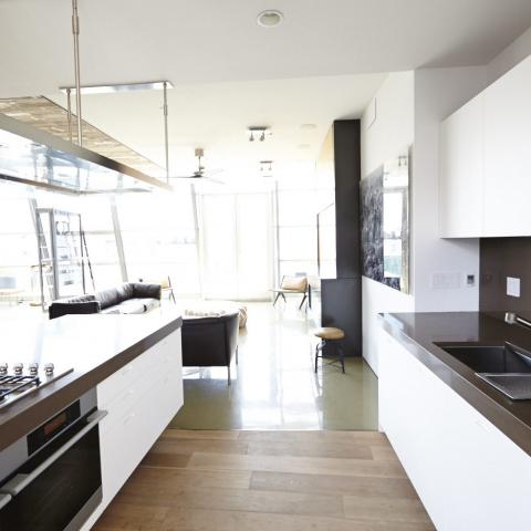 modern, contemporary, upscale, glass, light, penthouse, 