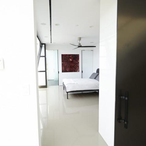 modern, light, glass, penthouse, 