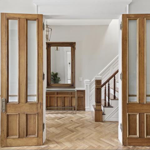 townhouse, contemporary, light, kitchen, 