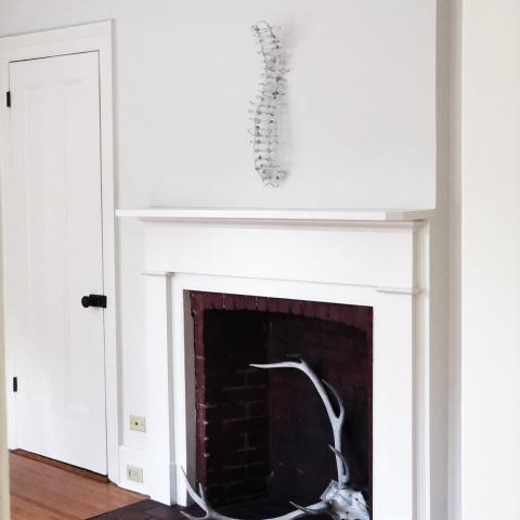 suburban, white, light, airy, traditional, contemporary, porch, 