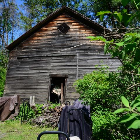 water, barn, rustic, 