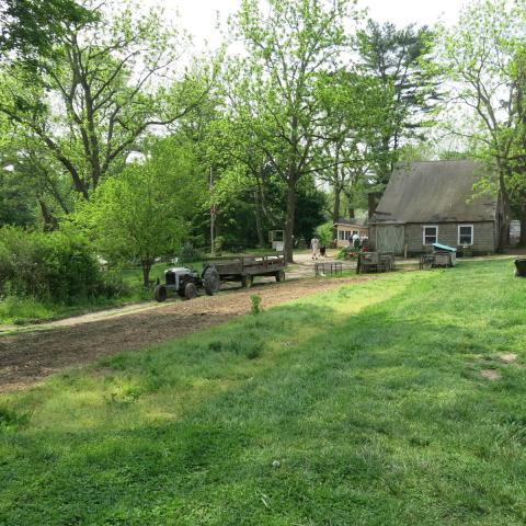 farm, farmhouse, stable, barn, 