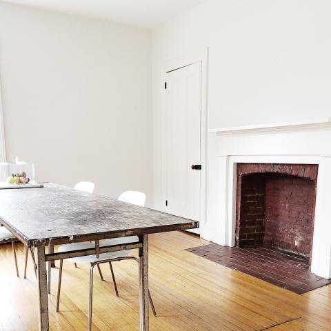 suburban, white, light, airy, traditional, contemporary, porch, 