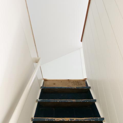 suburban, white, light, airy, traditional, contemporary, porch, 