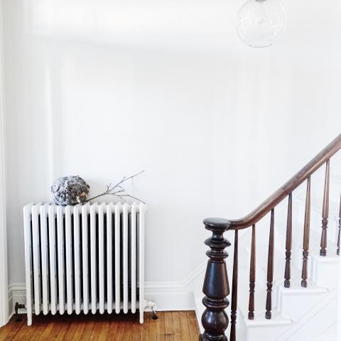 suburban, white, light, airy, traditional, contemporary, porch, 