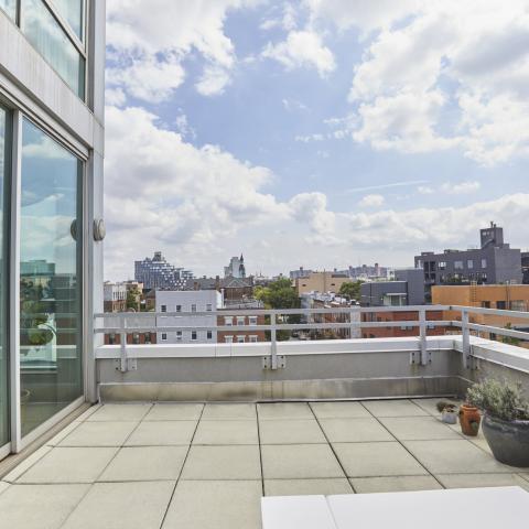 loft, apartment, contemporary, light, terrace, city view, 