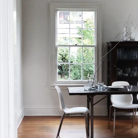 suburban, white, light, airy, traditional, contemporary, porch, 