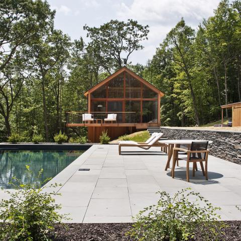 modern, contemporary, pool, wood, rustic, 