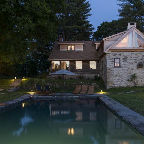 stone, farm, barn, rural, pool, kitchen, 