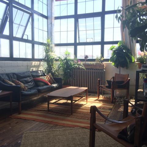 bohemian, funky, eclectic, rooftop, 