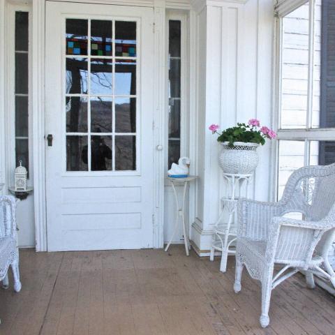 victorian, traditional, white, garden, 