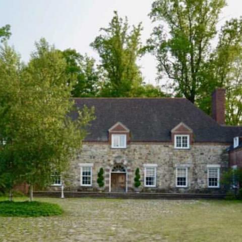 mansion, estate, pool, empty room, staircase, 
