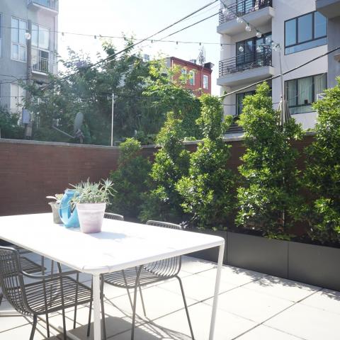 apartment, rooftop, deck, 