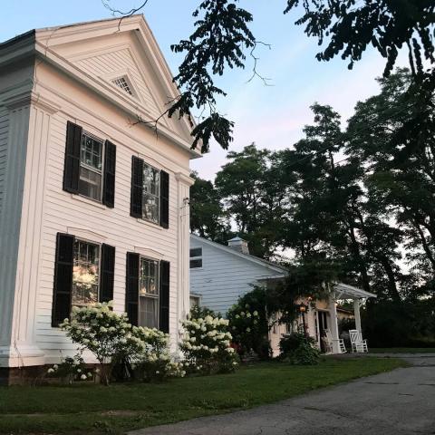 victorian, traditional, white, garden, 