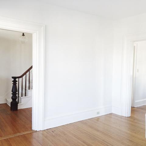 suburban, white, light, airy, traditional, contemporary, porch, 