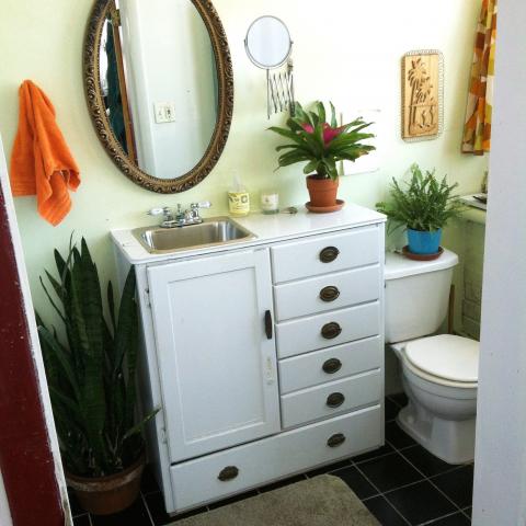 bohemian, funky, eclectic, rooftop, 