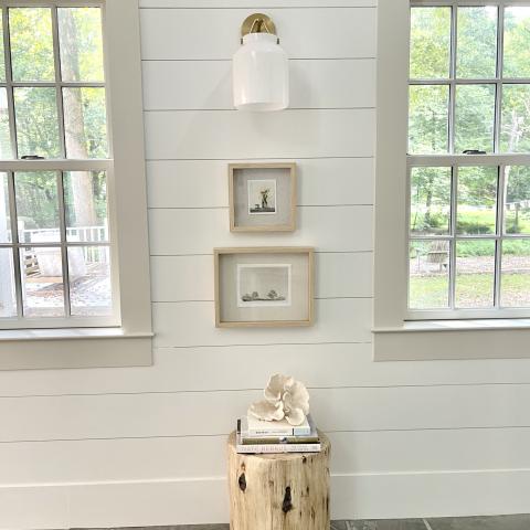 contemporary, traditional, white, light, airy, deck, stone, porch, 