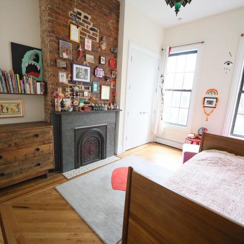 townhouse, contemporary, colorful, staircase, 