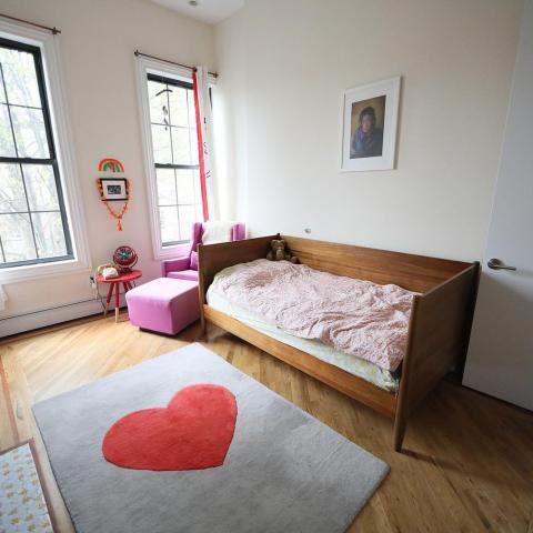 townhouse, contemporary, colorful, staircase, 