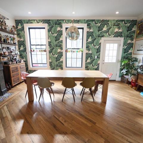 townhouse, contemporary, colorful, staircase, 