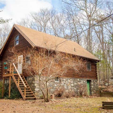 cabin, lake, rural, country, 