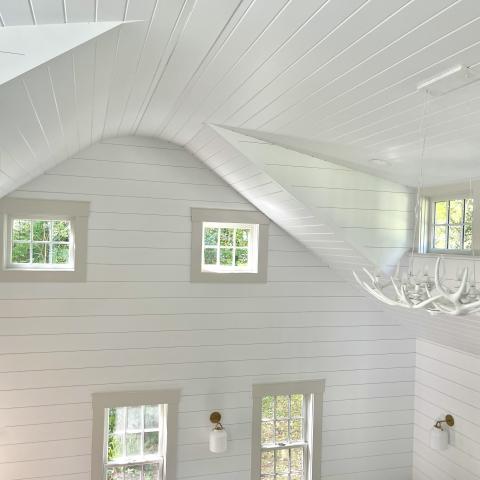 contemporary, traditional, white, light, airy, deck, stone, porch, 