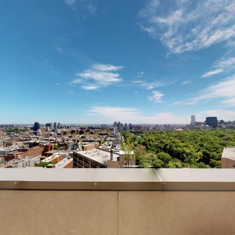 penthouse, apartment, modern, light, city view, terrace, 