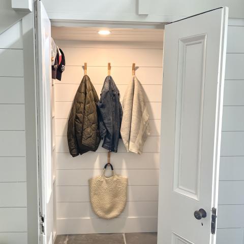 contemporary, traditional, white, light, airy, deck, stone, porch, 