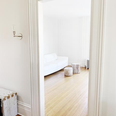 suburban, white, light, airy, traditional, contemporary, porch, 