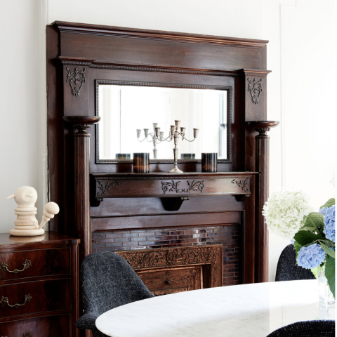 brownstone, townhouse, contemporary, modern, white, light, bathroom, kitchen, 