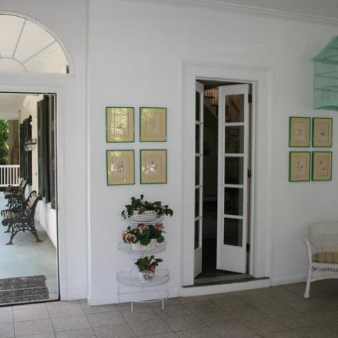 suburban, pool, garden, 