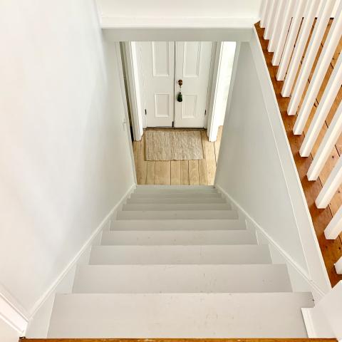 contemporary, traditional, white, light, airy, deck, stone, porch, 