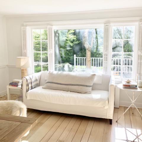 contemporary, traditional, white, light, airy, deck, stone, porch, 