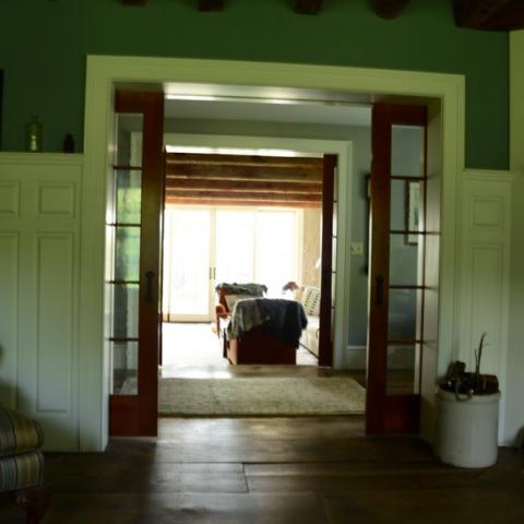 farm, farmhouse, barn, pool, field, fireplace, traditional, deck, patio, 