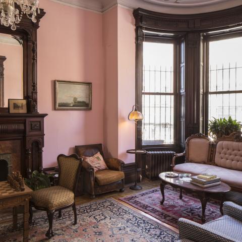 brownstone, traditional, staircase, 