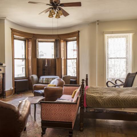 brownstone, traditional, staircase, 