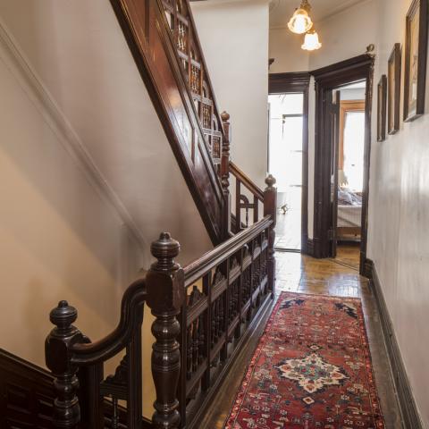 brownstone, traditional, staircase, 