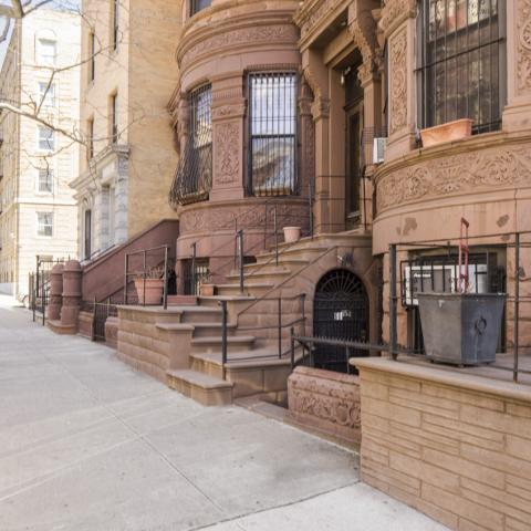 brownstone, traditional, staircase, 