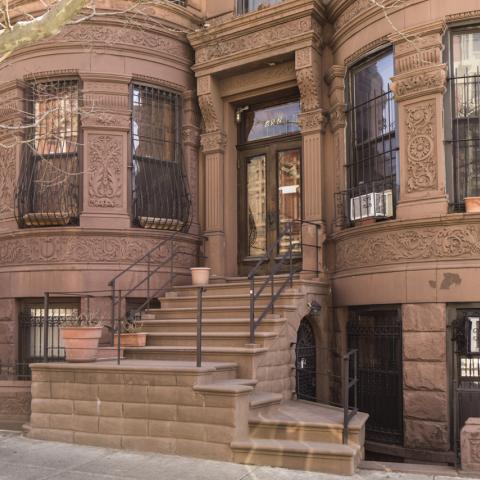 brownstone, traditional, staircase, 