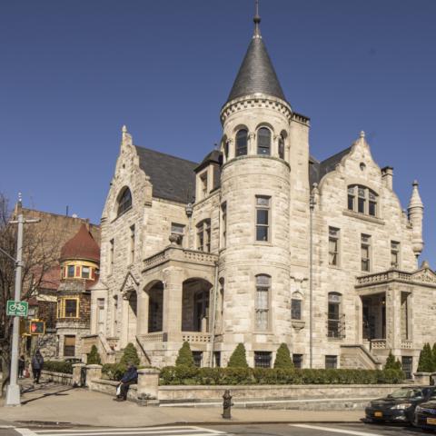 mansion, stone, traditional, wood, 