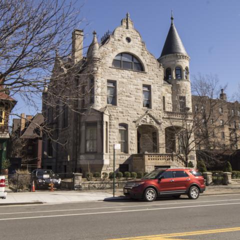 mansion, stone, traditional, wood, 