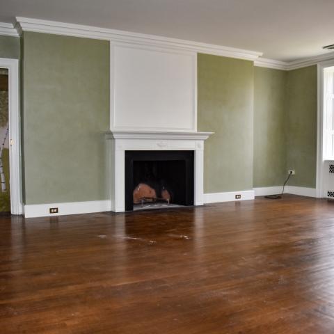 mansion, estate, pool, empty room, staircase, 