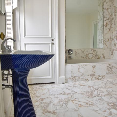 mansion, estate, pool, empty room, staircase, 