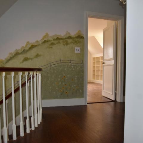 mansion, estate, pool, empty room, staircase, 