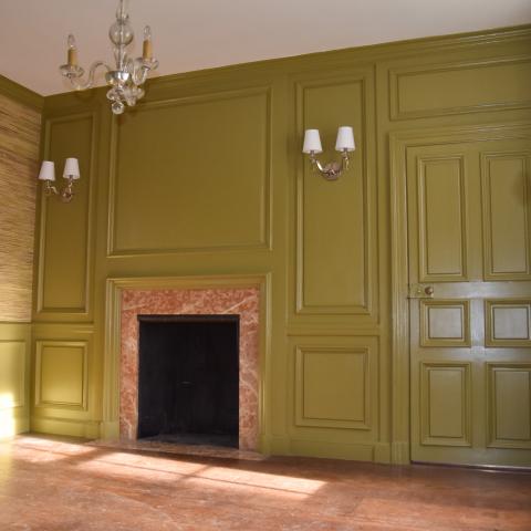 mansion, estate, pool, empty room, staircase, 