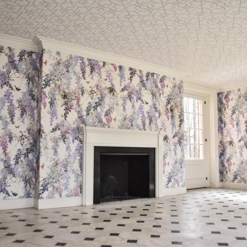 mansion, estate, pool, empty room, staircase, 