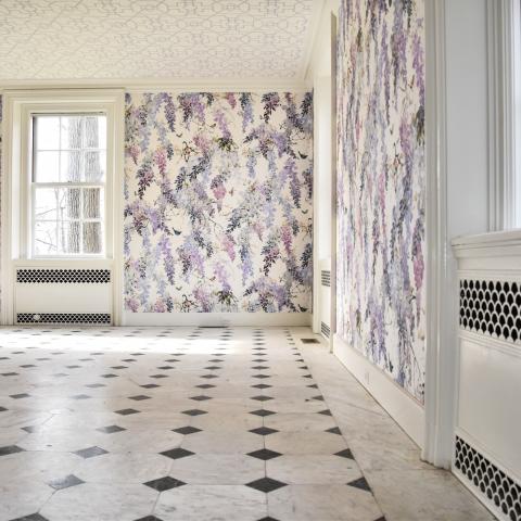 mansion, estate, pool, empty room, staircase, 